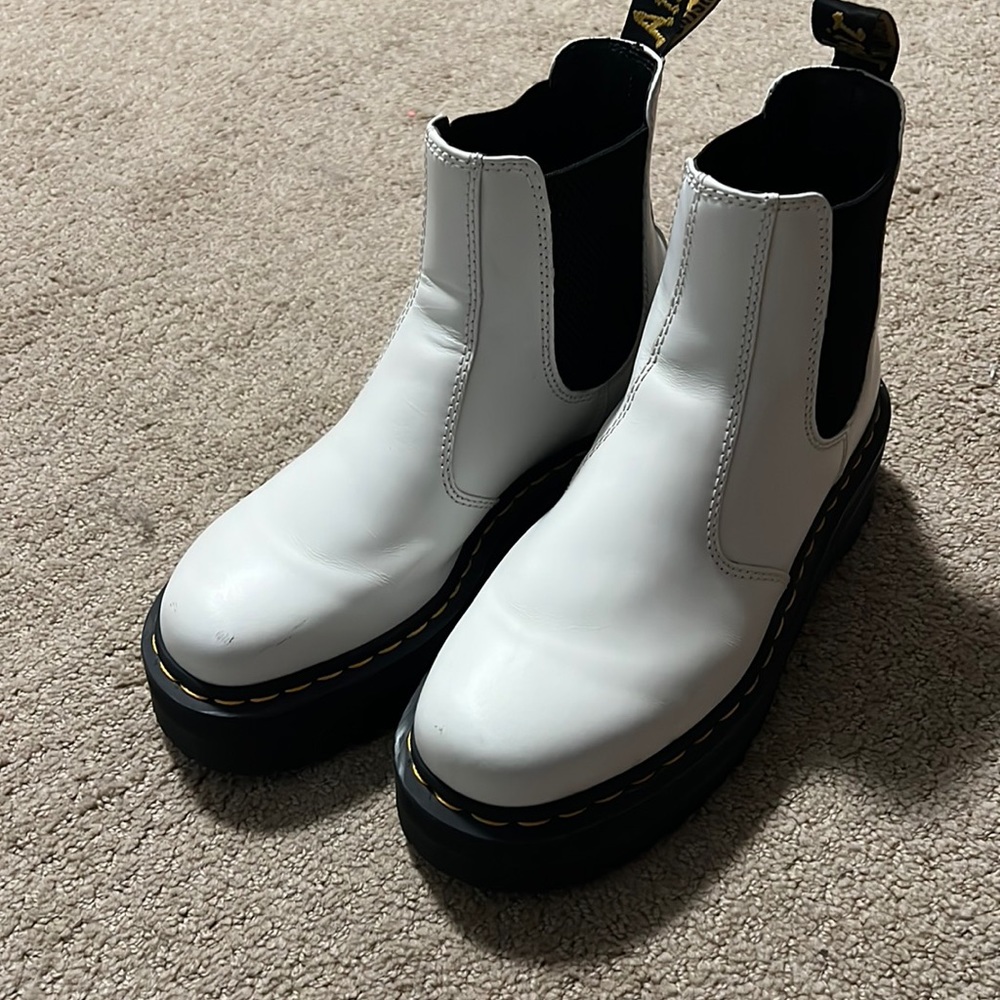 White Dr Martens